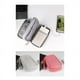 thumbnail image 4 of Bolsa de Almacenamiento PortáTil de Dos Niveles para Productos Digitales: Organizador de Viaje para Cables USB, Auriculares y Accesorios, Color Gris, 4 of 5