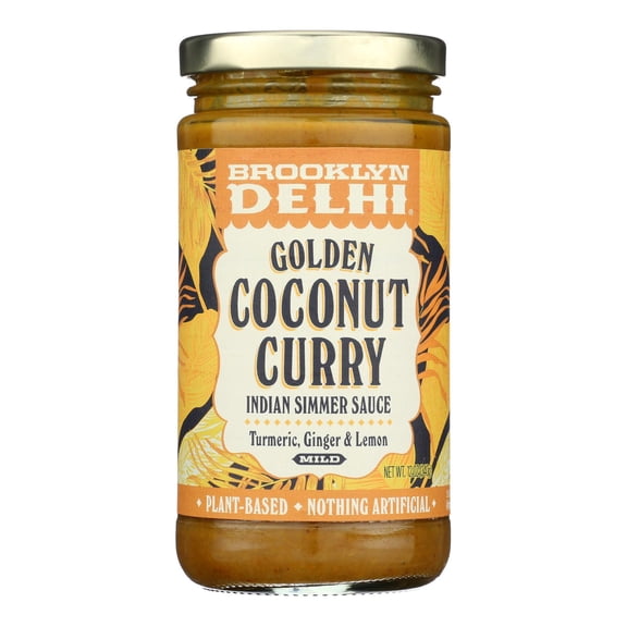 Brooklyn Delhi - Golden Coconut Curry Simmer Sauce - 12 oz - Case of 6