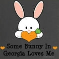 thumbnail image 2 of CafePress - Georgiasomebunnylovesme Maternity Dark T Shirt - Maternity Dark T-Shirt, 2 of 3