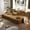 Camel, variant on YWEN Double Chaise Lounge Indoor, Oversized Boneless Couch, Plush Corduroy Floor Chair with Side Pocket, Adjustable Armrest, Upholstered Loveseat Sofa Bed for Living Room, Balcony