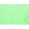 thumbnail image 1 of Ahgly Company Indoor Rectangle Abstract Emerald Green Contemporary Area Rugs, 5' x 8', 1 of 4