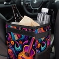 thumbnail image 6 of Musical Instrument Foldable Car Trash Can with Lid - Leak-proof Hanging Storage Bag for Car Trash Bin, Car Garbage Can, 6 of 6