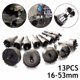 thumbnail image 3 of Juego de 13 brocas TCT con punta de carburo de acero inoxidable de 16 a 53 mm., 3 of 4