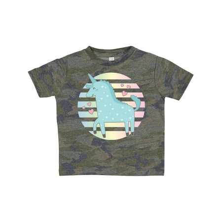 

Inktastic Unicorn Lover Pastel Rainbow Gift Toddler Toddler Girl T-Shirt