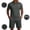 T6-Dark Gray, variant on Mens 2 Piece Tracksuit Button Down Short Sleeves Drawstring Polo Shirt and Shorts Set with Pockets Elastic Waist Sweatsuit Outfits Fashion Summer Vacation Athletic Tracksuit,Camouflage Green XL