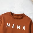 thumbnail image 5 of Okbabeha Mommy and Me Matching Outfits Family Halloween Costume Pumpkin Sweatshirt Shirt Long Sleeve Pullover Sweater Tops, 5 of 7