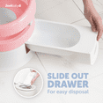 thumbnail image 5 of Jool Baby Potty Chair for Toddler Toilet Training - Splash Guard & Back Support (Pink), 5 of 6