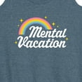 thumbnail image 3 of Instant Message - Mental Vacation - Women's Racerback Tank Top, 3 of 6