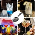 thumbnail image 5 of Vjnyvs Bartender Ice Strainer Stainless Steel Ice Spoon Filter Shell Shape Strainer Cocktail Strainer Professional Ice Cube Filter Spoon Home Kitchen Barware, 5 of 7