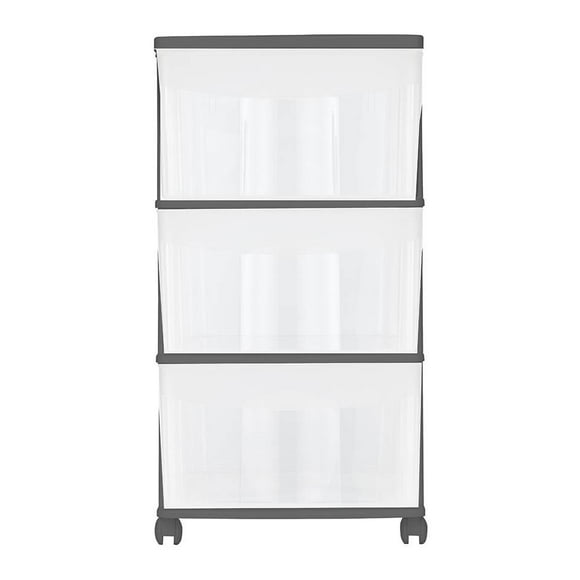 Cajonera Italhome Fox 3 Niveles Gris