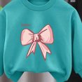 thumbnail image 4 of HCNTES Baby Girl Clothes Winter Girls Outfits Bow Printed Sweatshirt Pants Toddler Girls Clothes Birthday Baby Winter 2 Pieces Outfits, 4 of 5