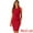 Red, variant on Women's Round Neck Bodycon Sheath Sleeveless Work Dresses L Dark Navy