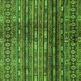 thumbnail image 1 of Ahgly Company Indoor Square Abstract Green Modern Area Rugs, 3' Square, 1 of 4
