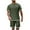 Army Green, variant on Mens Summer 2 Piece Outfits Crew Neck Short Sleeve T-Shirts Short Pants Sets Men Casual Home Loungewear Summer Sport Outerwear 2PCS Sets