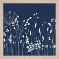 thumbnail image 3 of Great Art Now Indigo Flowers by Northern Lights, 2 Piece Framed Art Set Each 13"W x 13"H, 3 of 3