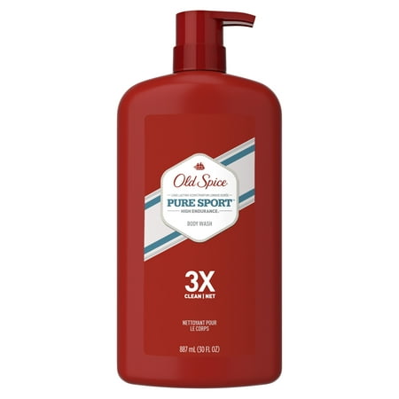 Old Spice High Endurance Pure Sport Body Wash for Men, 30 fl