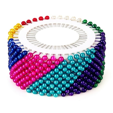 - 480Pcs Multicolor Round Head Dressmaking Pearl Sewing Straight Pins SPECIAL TODAY !