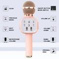thumbnail image 2 of GLUAAE Bluetooth Karaoke Microphone - Wireless Singing Mic Speaker for Kids & Adults-Golden, 2 of 7