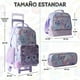 thumbnail image 5 of US Urban Juego Escolar Mochila con Carrito Lonchera y Estuche para Niños y Niñas  (morado mariposa), 5 of 6