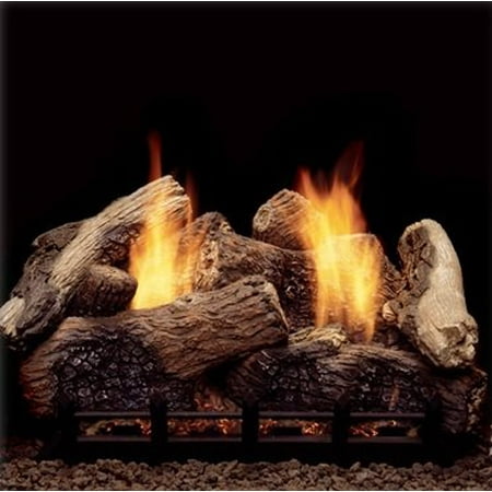 Monessen 24 Berkley Oak Ventless Gas Logs With Remote Ready