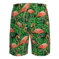 thumbnail image 6 of Naloa Flamingo Men's Beach Shorts, Surfing shorts, Swim trunks, Quick Dry Swim Trunks for Surfing Beach Fun - Large, 6 of 9