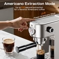 thumbnail image 4 of Máquina de espresso atatix EM3111 de 20 bares con espumador de leche 1300 W, 4 of 9
