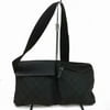 Gucci Black Monogram GG Belt Bag Fanny Pack Waist Pouch 871485