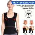 thumbnail image 3 of Sauna Suit for Women, Weight Loss Waist Trainer Sweat Vest, Premium Tank Top Sweat Body Shaper for Workout, Fitness, 3 of 7