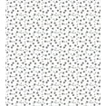 thumbnail image 3 of Paw Print Duvet Cover Set, Repeating Greyscale Dog and Cat Feet Pattern with Irregular Dots, Decorative 3 Piece Bedding Set with 2 Pillow Shams, Queen Size, Grey Charcoal Grey White, by Ambesonne, 3 of 3