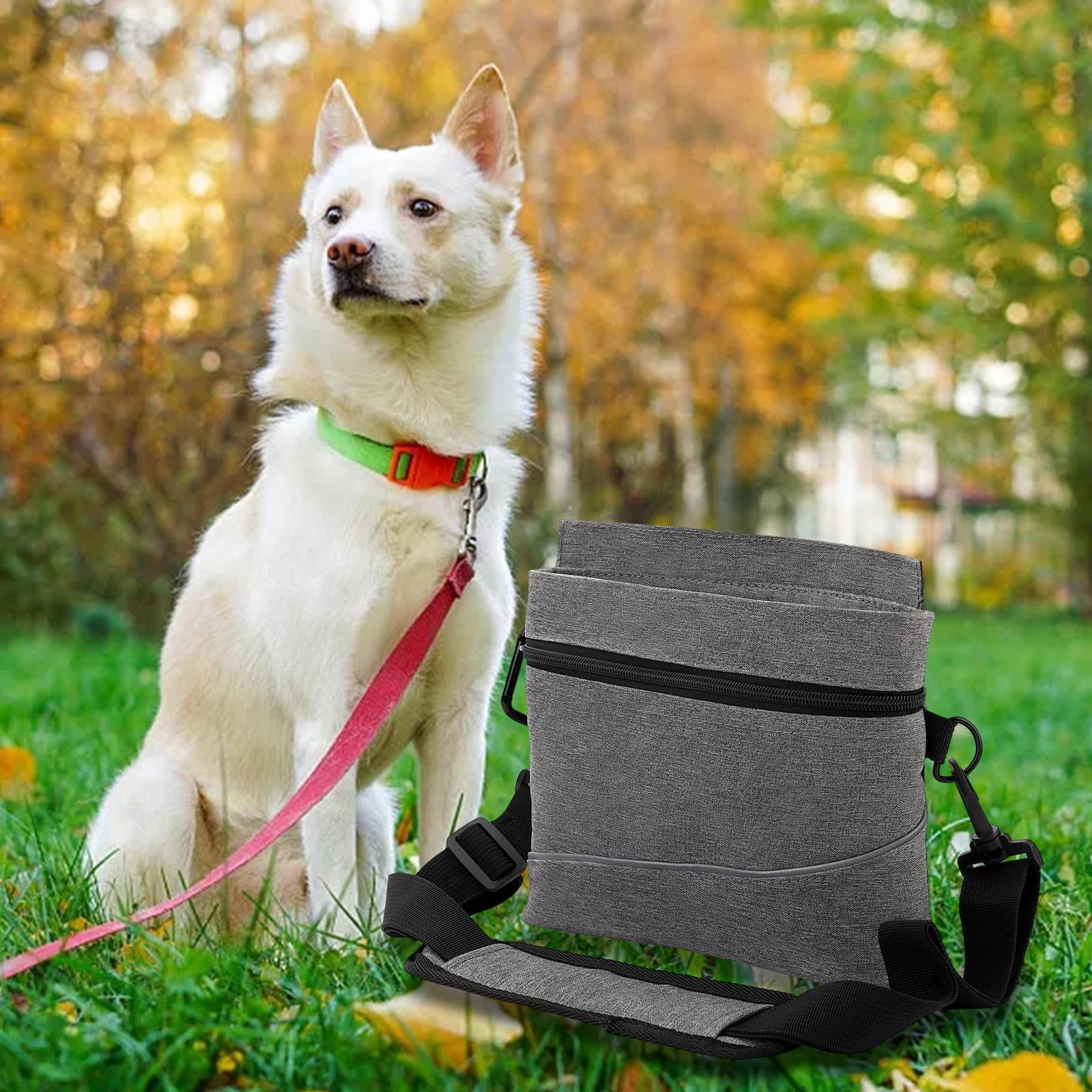 Fzaqwen Adjustable Belt Pet Training Pouch Snack Waist Belt Bags Storage Pouch for Food