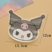 5Pcs/10Pcs Sanrio Hello Kitty Storage Bag Kawaii Cartoon Cute Kuromi My Melody Cinnamoroll Ziplock Bag Plastic Waterproof Gift
