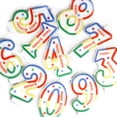 thumbnail image 5 of 10 Pieces Number Candles Stars, Birthday Candles Number, 0-9 Number Candles For Birthday Cakes, Party Decoration, 5 of 6