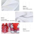 thumbnail image 4 of Coolnut Lovely Valentines Gnome Kitchen Hanging Towel 2PCS, Soft Absorbent Hand Towel Wipe a Towel with Hook & Loop Hanging Tie Towel for Kitchen, Bathroom, Toilet, etc19 Washcloth Gift, 4 of 6