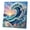 Wave, variant on Ocean Theme 3D Pearl Painting Craft Kit, Pearl Art DIY Kit, DIY Home Wall Decor Gift for Adults, Teens, Beach Lovers (Wave) lxf