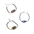 thumbnail image 1 of Set 3 pulseras con piel Alonso Luis Rayo de Luz, 1 of 2