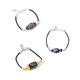 thumbnail image 1 of Set 3 pulseras con piel Alonso Luis Rayo de Luz, 1 of 2