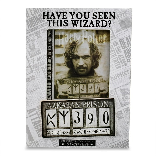 Marco de fotos Silver Buffalo Harry Potter Sirius Black 4x6