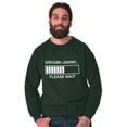 thumbnail image 5 of Sarcasm Loading Please Wait Sweatshirt for Men or Women Brisco Brands 3X, 5 of 6