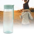 thumbnail image 2 of Botella de agua deportiva de 500 ml, color verde, portátil y duradera, con tapa de silicona a prueba de fugas, para actividades al aire libre, 2 of 8