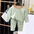 thumbnail image 2 of Rvasteizo Outfits for Girls Print Long Sleeve Top and Pants 2 Piece Home Set for Girls 12 Months to 12 Years, 2 of 5