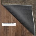 thumbnail image 6 of Addison Rugs Mayfield Premium Machine Washable Contemporary Abstract Chocolate Rectangle Rug, 10' x 14', 6 of 8