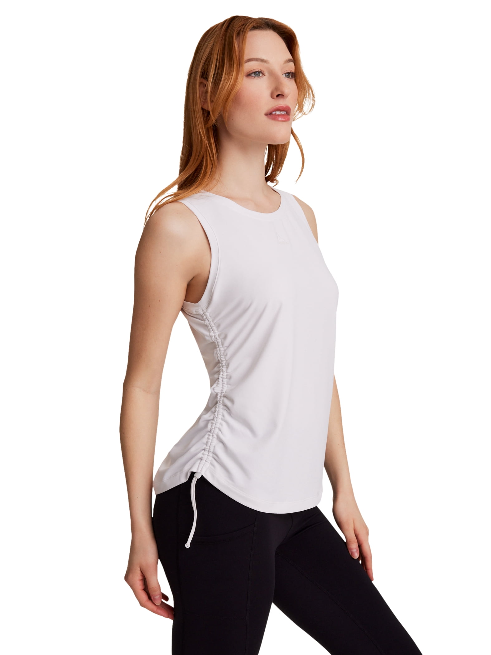 Reebok Women's Swift Ruched Tank Top, Sizes XS-XXXL