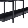 thumbnail image 6 of 5-Tier Bookcase, 70" Tall Wood Display Shelf with Adjustable Foot Pad, Large Freestanding Open Storage Shelving Unit, for Living Room, Home Office, 6 of 9