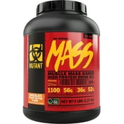 Mutant Mass Weight Gainer Protein Powder  Build Muscle Size and Strength with 1100 Calories (Chocolate Peanut Butter, 5 Pound (Pack of 1)