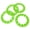 Green, variant on ATV Wheel Hub Trim Cover for 7 Inch Tires Universal Plastic Go Kart Rim Hub Shield