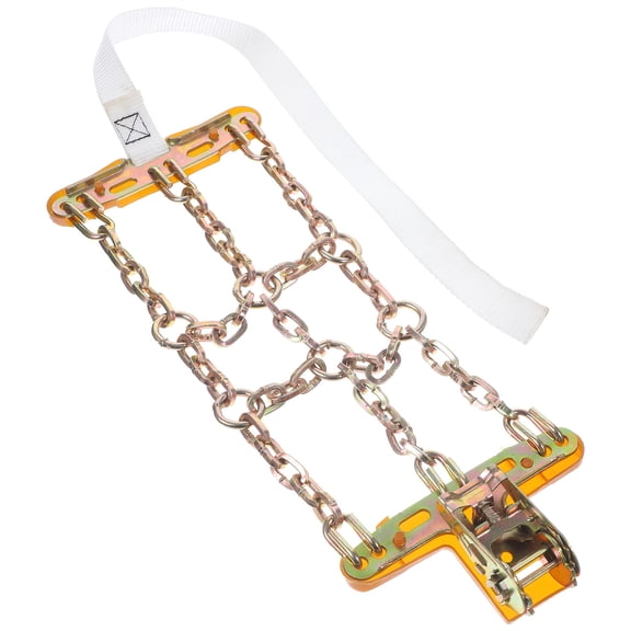LEORX Anti-Skid Tire Chains Metal Nylon for Trucks and Cars Outdoor Use