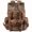 Coffee, variant on Vintage Waxed Canvas Leather Backpack for Men, Casual Large Laptop Shoulder Bag for Travel Daily Commute