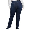 thumbnail image 2 of NYDJ womens  Plus Marilyn River bridge High-Rise Straight Leg Jean, 20W, 2 of 3