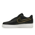 thumbnail image 2 of Nike Men's Air Force 1 Low '07 Black Metalic Gold Shoes, from StockX, 2 of 5
