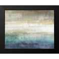 thumbnail image 2 of Nan 24x20 Black Modern Framed Museum Art Print Titled - Mountain Lake, 2 of 5